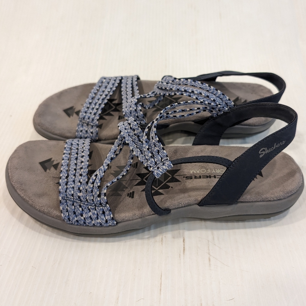 Skechers Memory Foam Strappy Sandals Size 10 - image 3